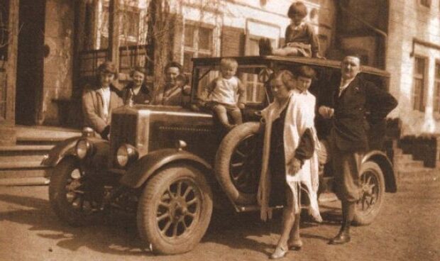 Kazimierz Woźny z rodziną