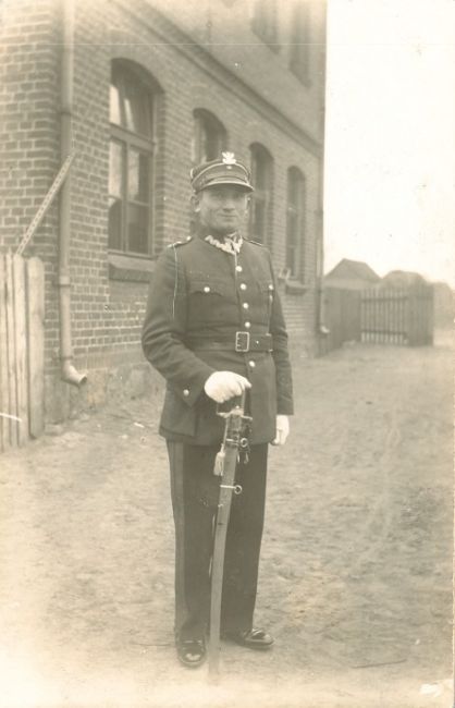 Władysław Żak w mundurze