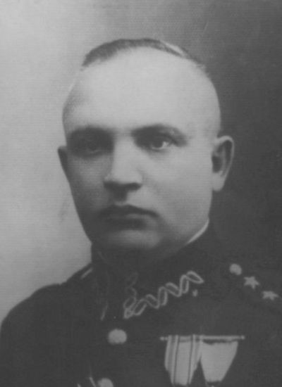 Stanisław Bryk w mundurze