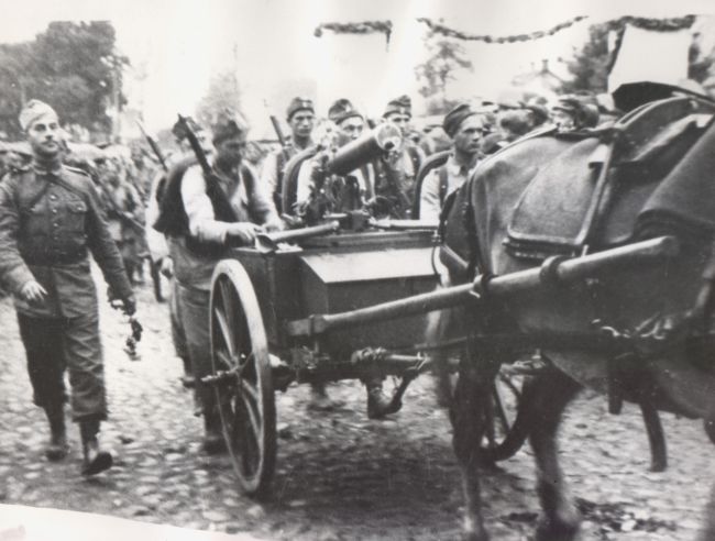 Czesław J&oacute;zef Golędzinowski, powr&oacute;t z manewr&oacute;w