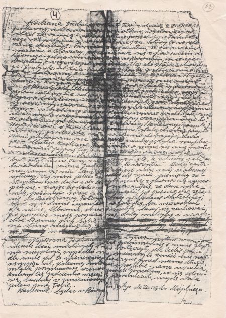 Lista Adama Lachowskiego z obozu w Kozielsku