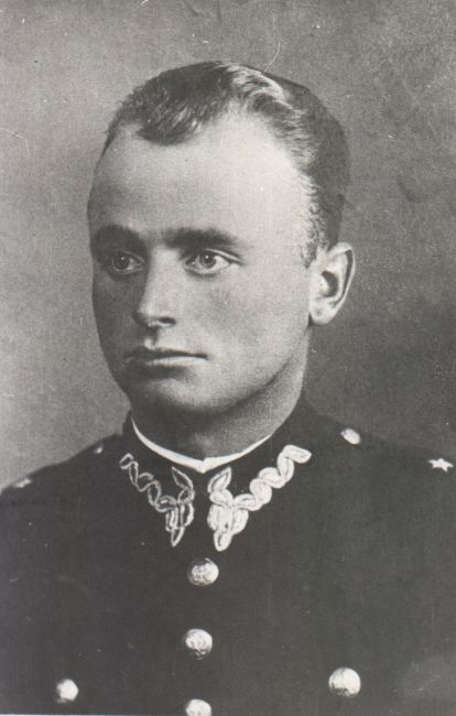 Bolesław Łącki w mundurze
