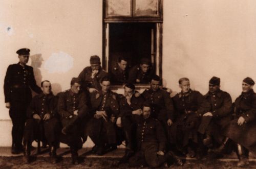 Leon Pawlak w Szkole w Mostach Wielkich 1936