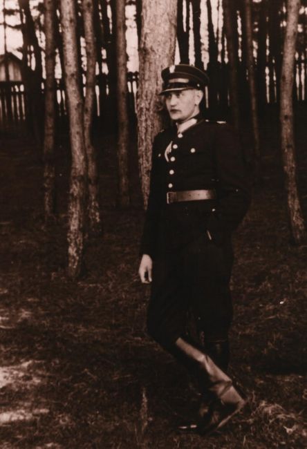 Leon Pawlak w Normalnej Szkoły Fachowej w Mostach Wielkich 1937 rok