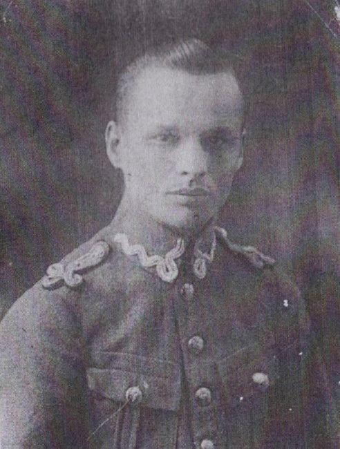 Stanisław Pełka w mundurze