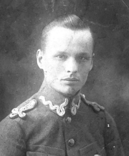 Stanisław Pełka w mundurze