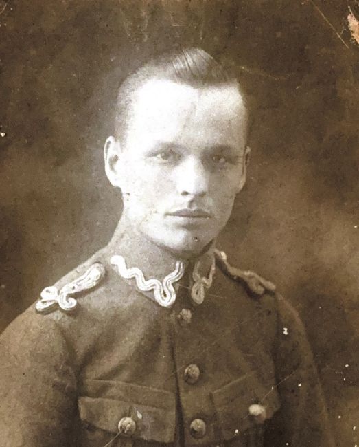 Stanisław Pełka w mundurze